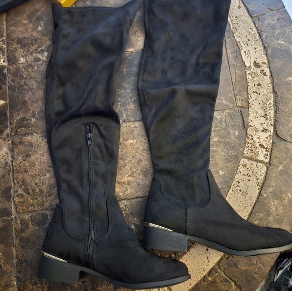 Worthington Womens Palmetto Stacked Heel Over the Knee Boots Sz 7 NWT - Picture 4 of 7